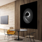 Variations on a Cardioid Theme 243 by Iustina Istrati on GIANT ART - black digital drawing