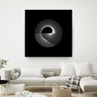 Variations on a Cardioid Theme 243 by Iustina Istrati on GIANT ART - black digital drawing