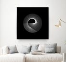 Variations on a Cardioid Theme 243 by Iustina Istrati on GIANT ART - black digital drawing