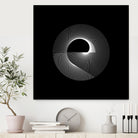 Variations on a Cardioid Theme 243 by Iustina Istrati on GIANT ART - black digital drawing