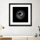 Variations on a Cardioid Theme 243 by Iustina Istrati on GIANT ART - black digital drawing