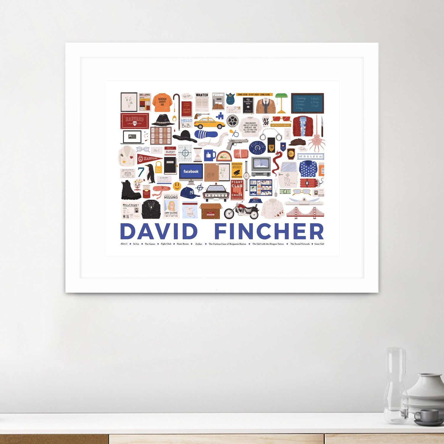 David Fincher by Maria Suarez-Inclan on GIANT ART - digital drawing