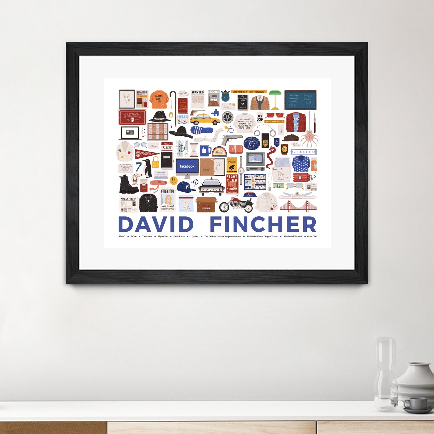 David Fincher by Maria Suarez-Inclan on GIANT ART - digital drawing