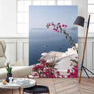 Santorini Oia #1 #wall #art by Anita & Bella Jantz on GIANT ART - blue photo manipulation