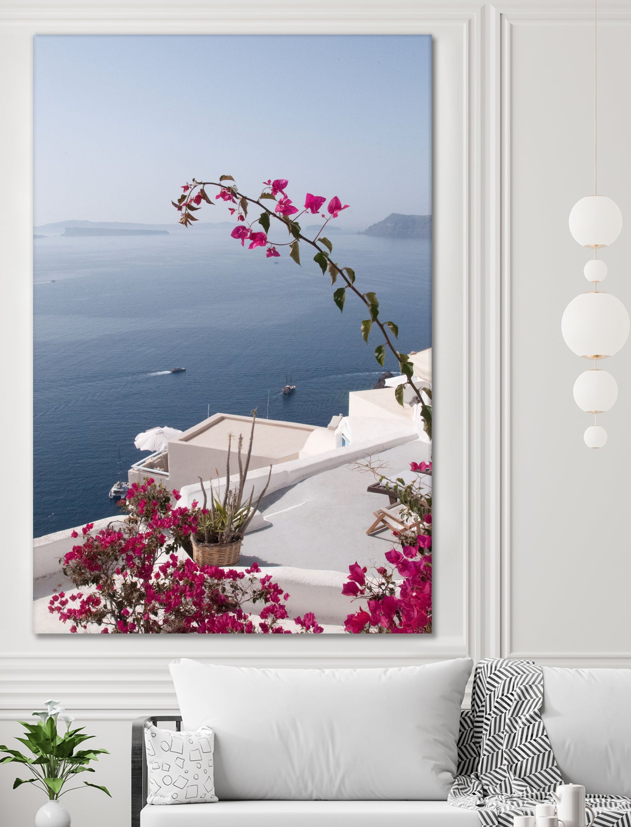 Santorini Oia #1 #wall #art by Anita & Bella Jantz on GIANT ART - blue photo manipulation