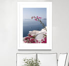 Santorini Oia #1 #wall #art by Anita & Bella Jantz on GIANT ART - blue photo manipulation