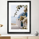 Santorini Oia #3 by Anita & Bella Jantz on GIANT ART - blue photo manipulation