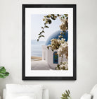 Santorini Oia #3 by Anita & Bella Jantz on GIANT ART - blue photo manipulation