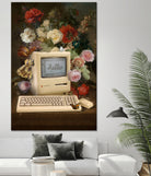 Apple and Flowers by Jonas Loose on GIANT ART - yellow photo manipulation