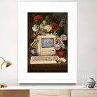 Apple and Flowers by Jonas Loose on GIANT ART - yellow photo manipulation