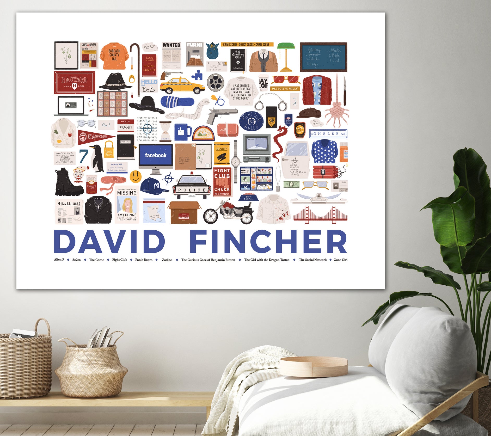 David Fincher by Maria Suarez-Inclan on GIANT ART - digital drawing