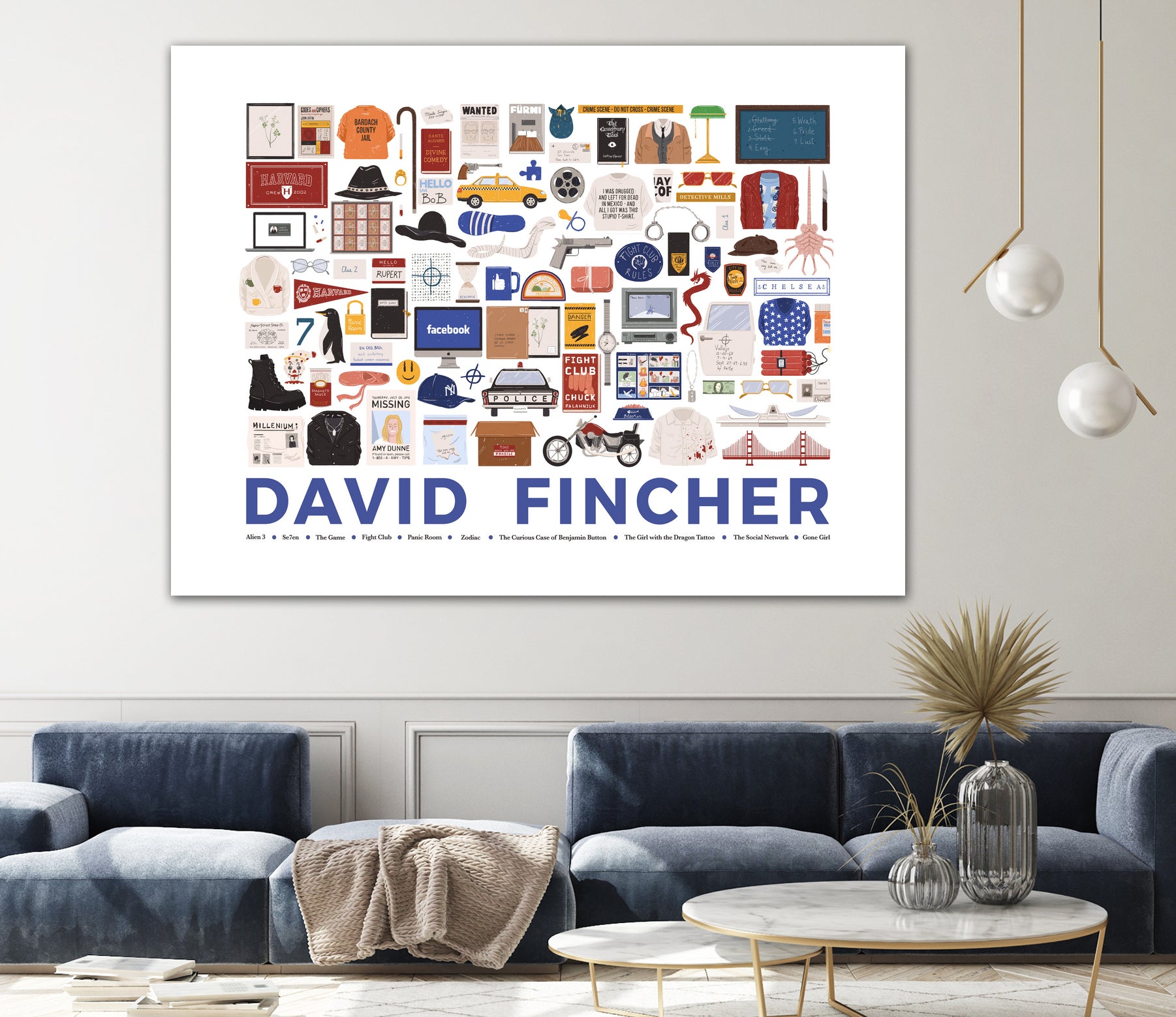 David Fincher by Maria Suarez-Inclan on GIANT ART - digital drawing