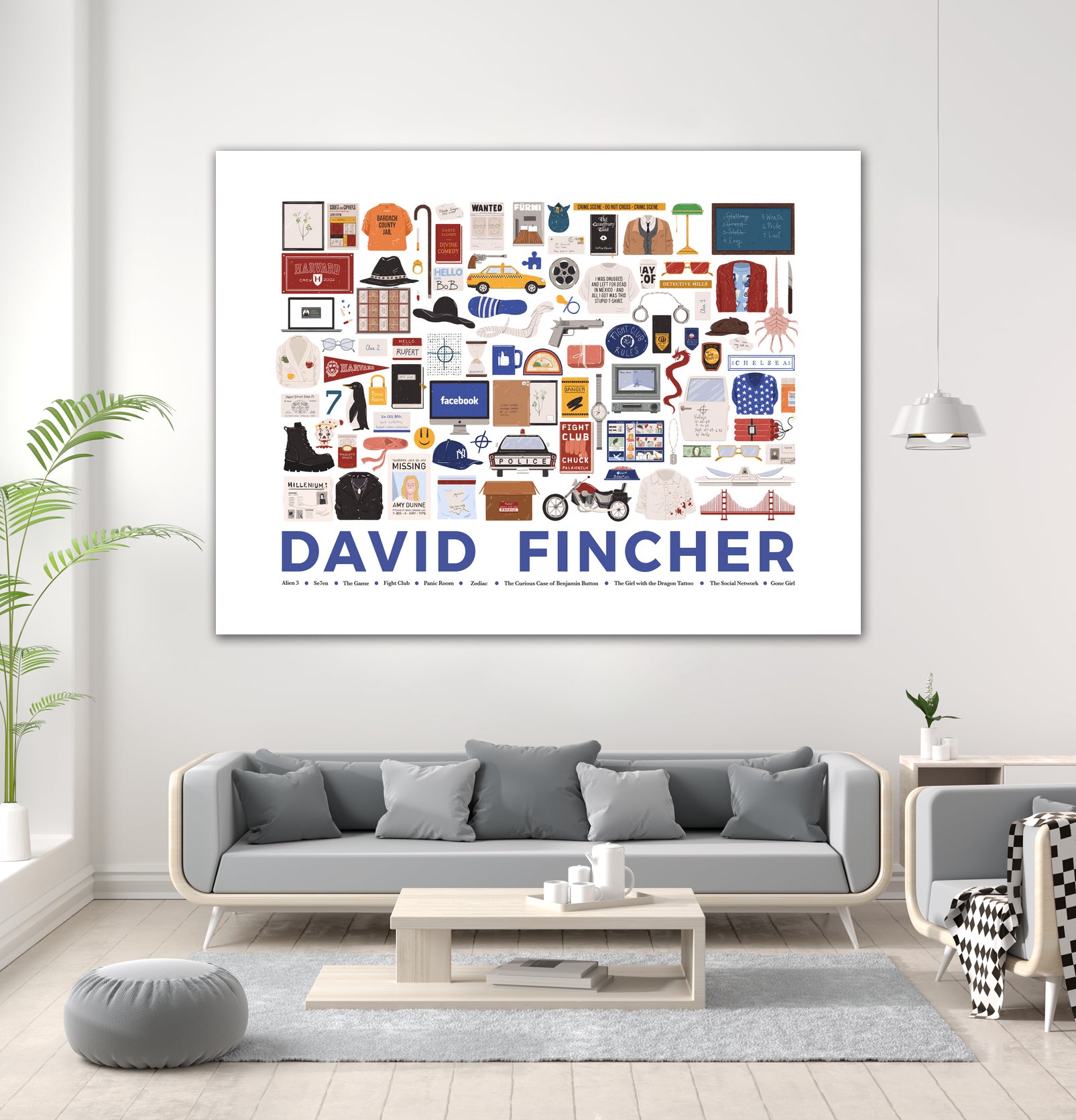 David Fincher by Maria Suarez-Inclan on GIANT ART - digital drawing