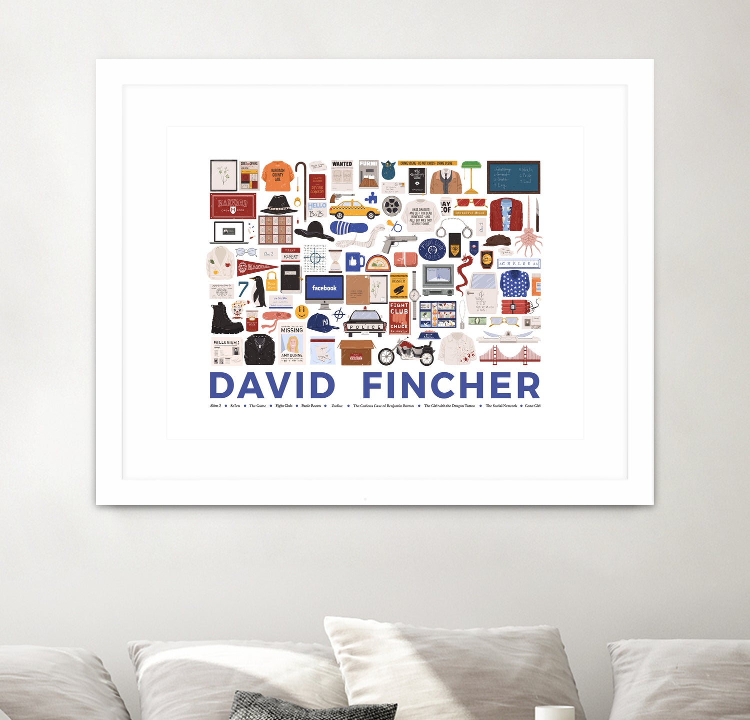 David Fincher by Maria Suarez-Inclan on GIANT ART - digital drawing