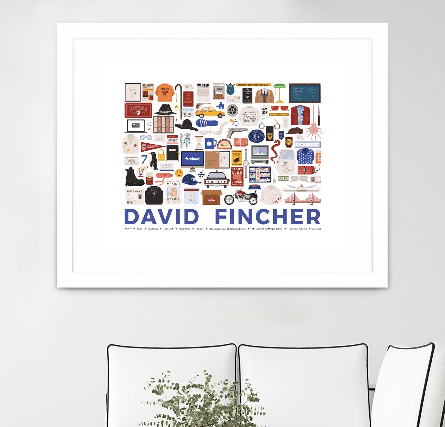 David Fincher by Maria Suarez-Inclan on GIANT ART - digital drawing