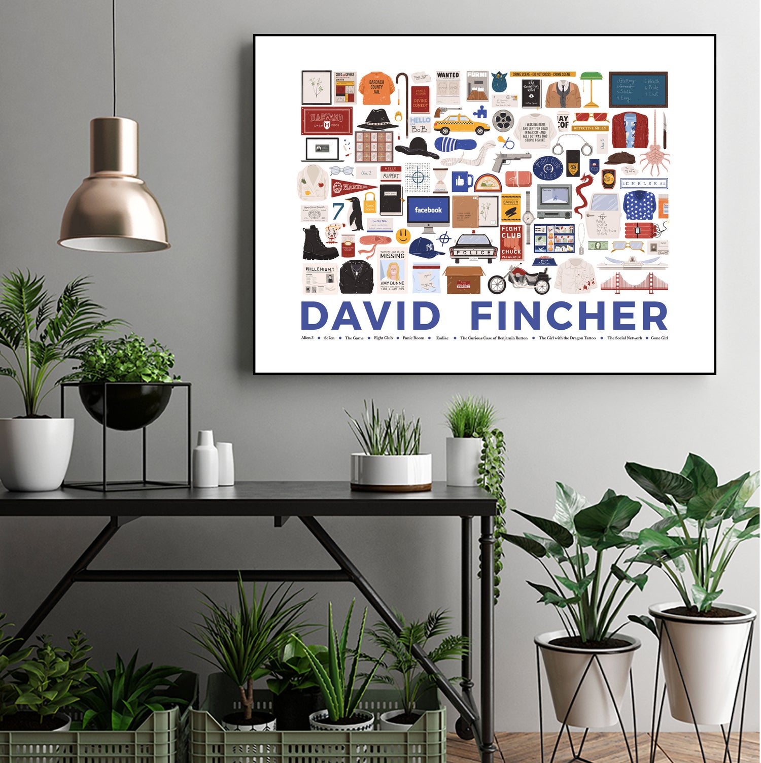 David Fincher by Maria Suarez-Inclan on GIANT ART - digital drawing