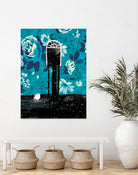 Nigh  tSwim by Holly Hatam on GIANT ART - blue digital painting