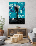 Nigh  tSwim by Holly Hatam on GIANT ART - blue digital painting