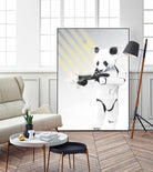 Stormtrooper Panda by Koen Cheung Mok on GIANT ART - white digital drawing