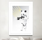 Stormtrooper Panda by Koen Cheung Mok on GIANT ART - white digital drawing