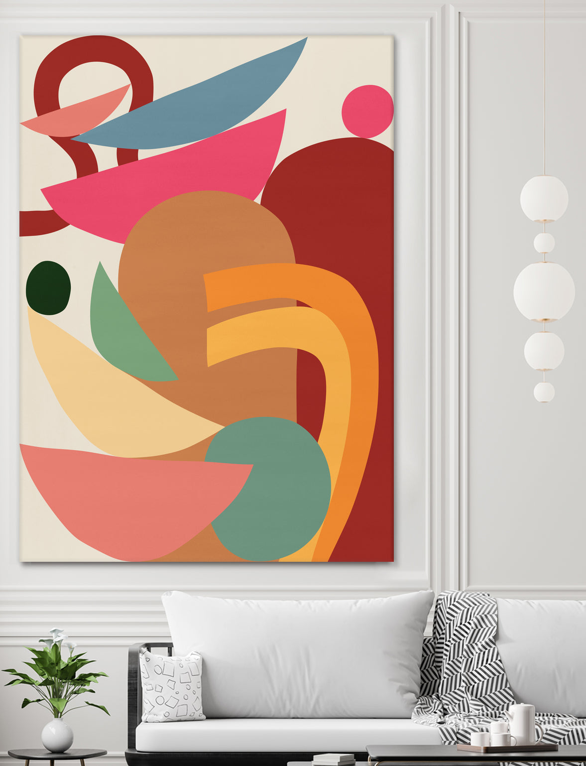 Organic design 08 by Vitor Costa on GIANT ART - orange digital painting