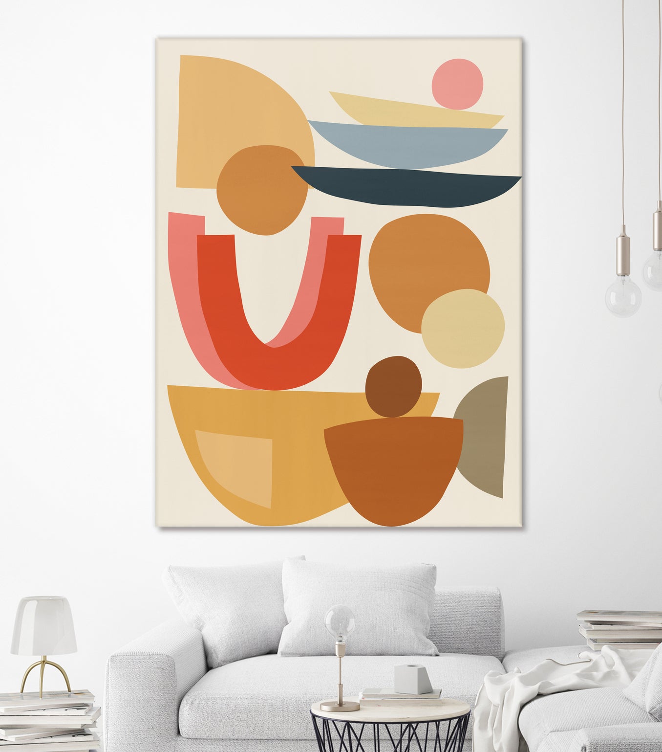 Organic design 15 by Vitor Costa on GIANT ART - orange digital painting