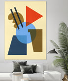 Abstractions A by Vitor Costa on GIANT ART - blue digital painting