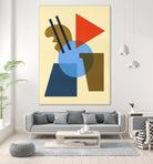 Abstractions A by Vitor Costa on GIANT ART - blue digital painting