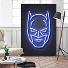 Batman by Octavian Mihai Mielu on GIANT ART - blue 3d art