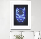 Batman by Octavian Mihai Mielu on GIANT ART - blue 3d art