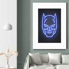 Batman by Octavian Mihai Mielu on GIANT ART - blue 3d art