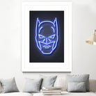 Batman by Octavian Mihai Mielu on GIANT ART - blue 3d art