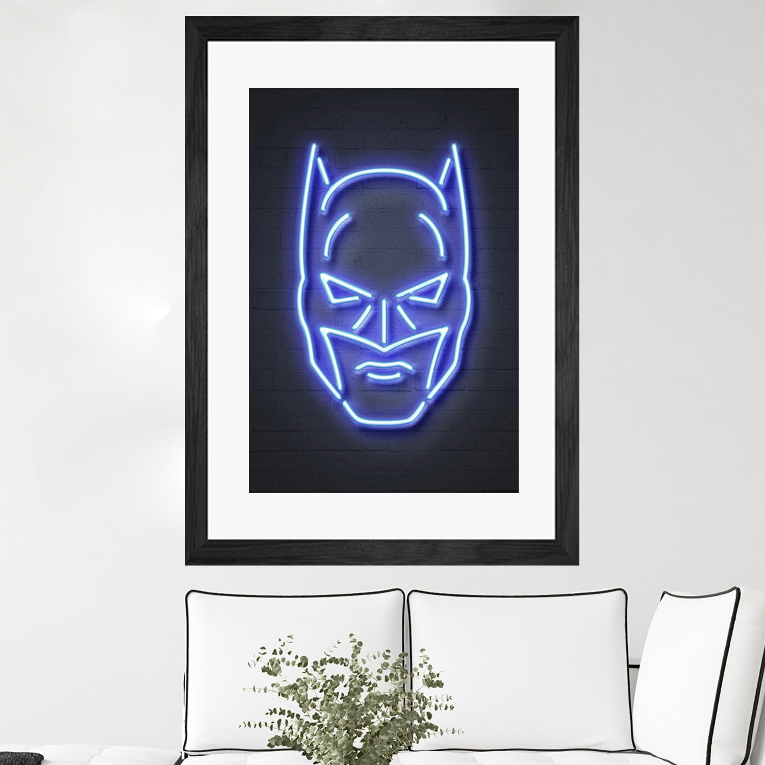 Batman by Octavian Mihai Mielu on GIANT ART - blue 3d art