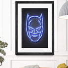 Batman by Octavian Mihai Mielu on GIANT ART - blue 3d art