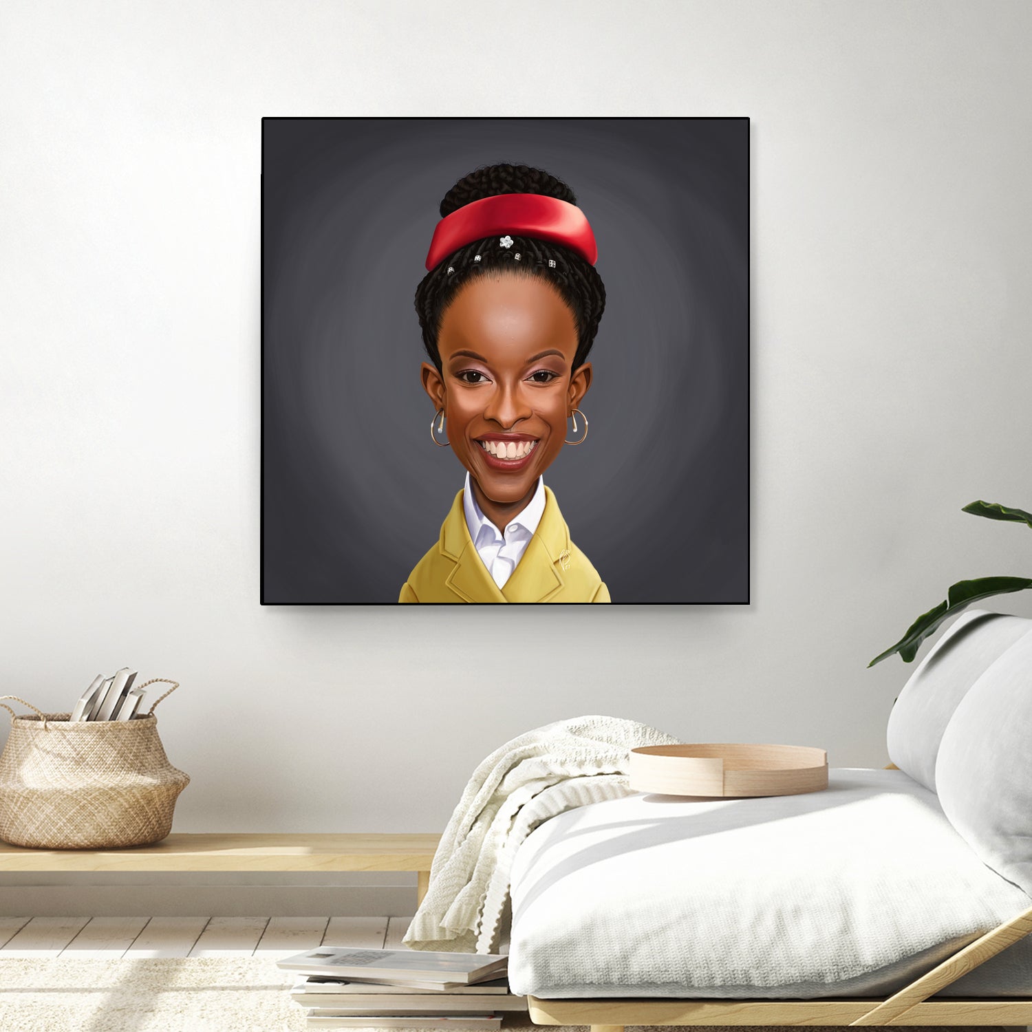 Amanda Gorman by Rob Snow on GIANT ART - yellow digital painting