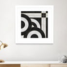 Geometric Marble by M.TERESA HERNANDEZ on GIANT ART - black digital painting