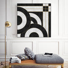 Geometric Marble by M.TERESA HERNANDEZ on GIANT ART - black digital painting