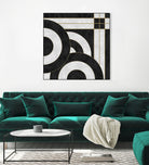 Geometric Marble by M.TERESA HERNANDEZ on GIANT ART - black digital painting