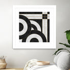 Geometric Marble by M.TERESA HERNANDEZ on GIANT ART - black digital painting