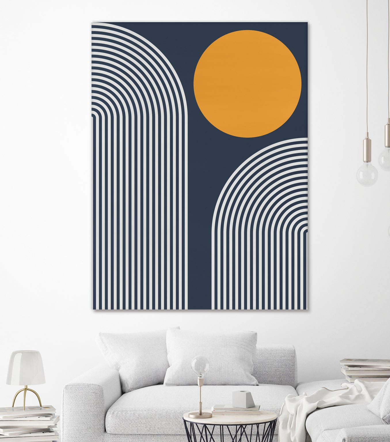 Simplicity XX by Vitor Costa on GIANT ART - orange digital painting