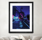 Cyberpunk Photographic Street City by Dimas Art on GIANT ART - blue photo illustration