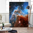 Monkey Head Nebula by Ed Trickett on GIANT ART - blue photo manipulation