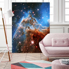 Monkey Head Nebula by Ed Trickett on GIANT ART - blue photo manipulation