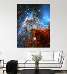 Monkey Head Nebula by Ed Trickett on GIANT ART - blue photo manipulation