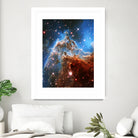 Monkey Head Nebula by Ed Trickett on GIANT ART - blue photo manipulation