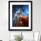 Monkey Head Nebula by Ed Trickett on GIANT ART - blue photo manipulation