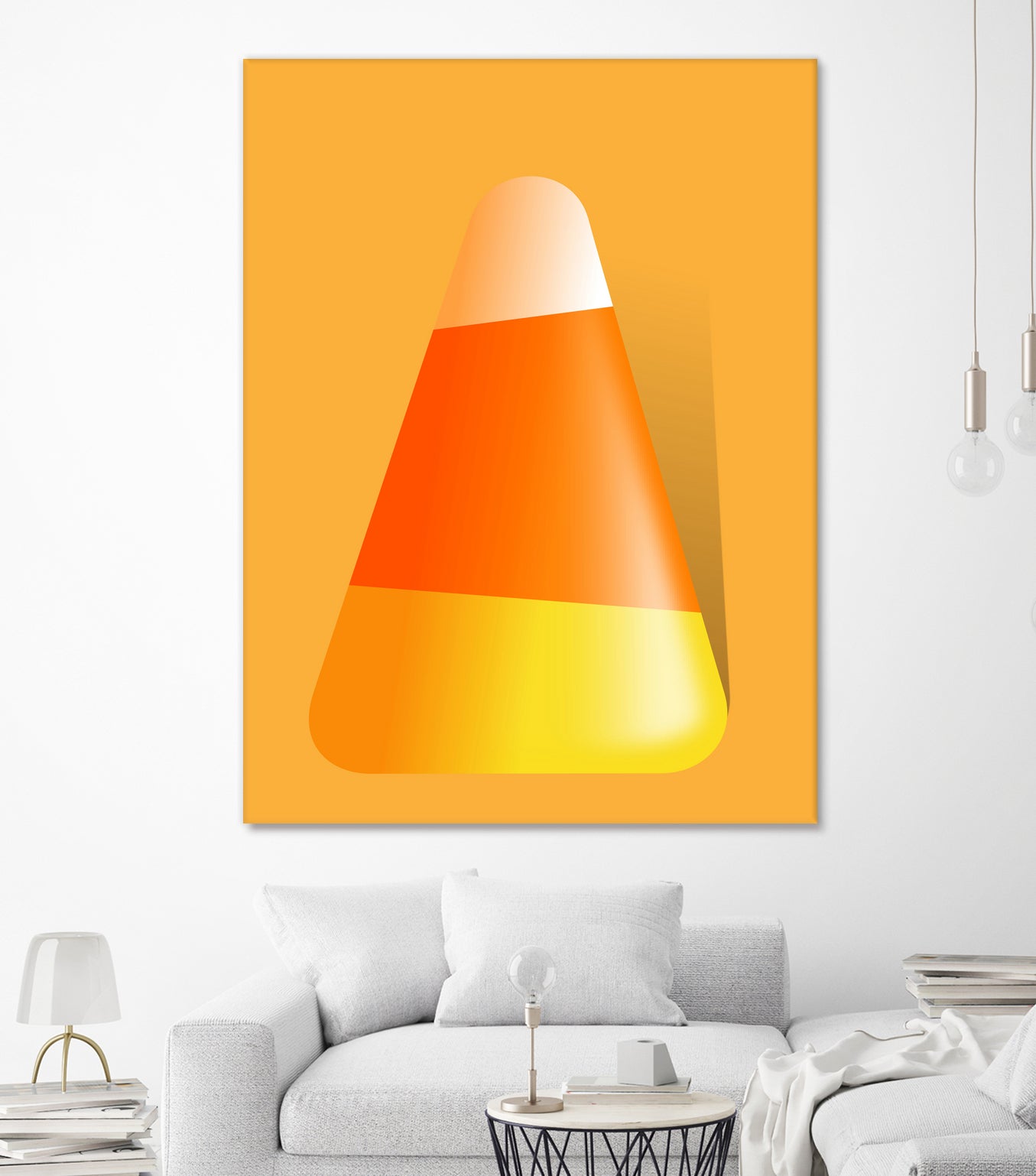 CandyCorn by Jerome Holder on GIANT ART - yellow digital painting