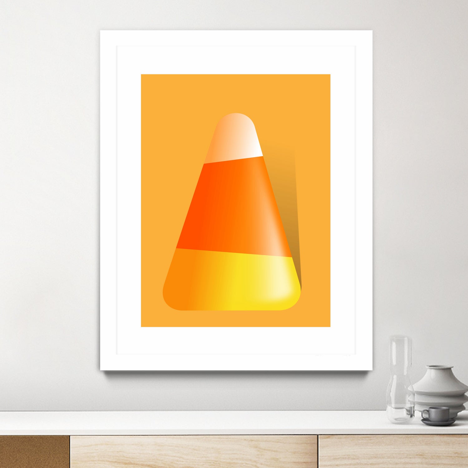 CandyCorn by Jerome Holder on GIANT ART - yellow digital painting