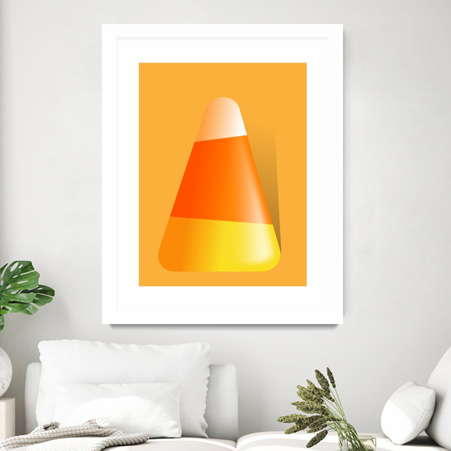 CandyCorn by Jerome Holder on GIANT ART - yellow digital painting