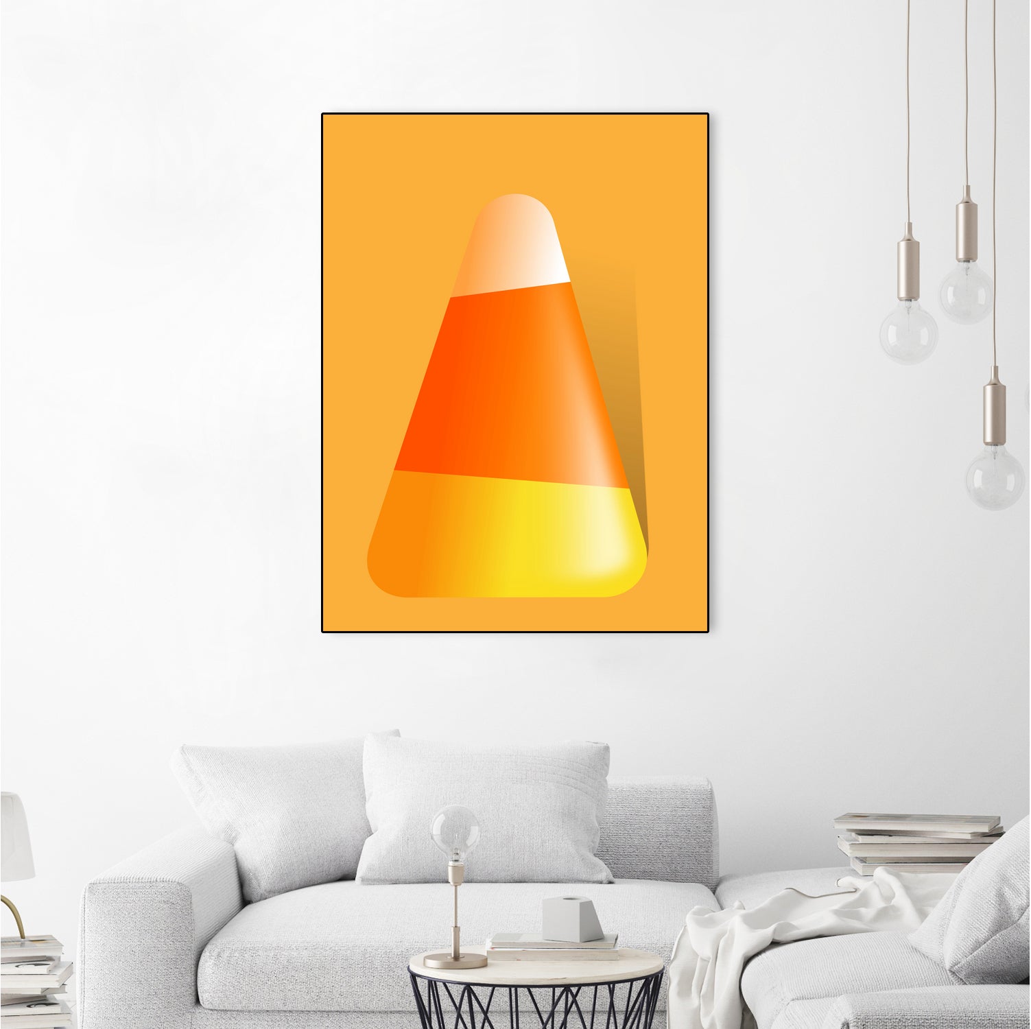 CandyCorn by Jerome Holder on GIANT ART - yellow digital painting